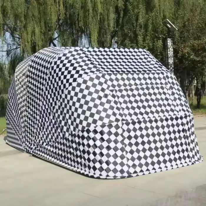 Abri de voiture rétractable sur mesure pour extérieur, tente de garage portable pliable, garage préf