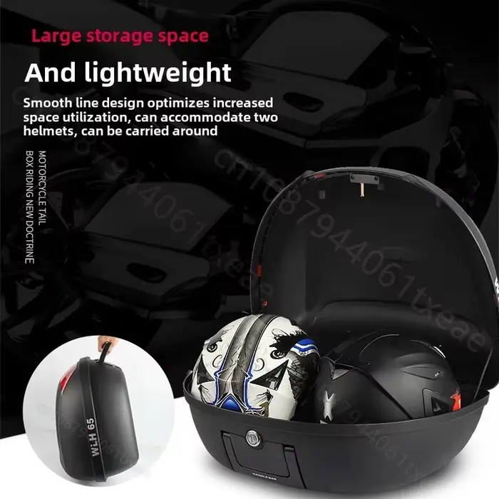 E65 52L coffre extra large moto