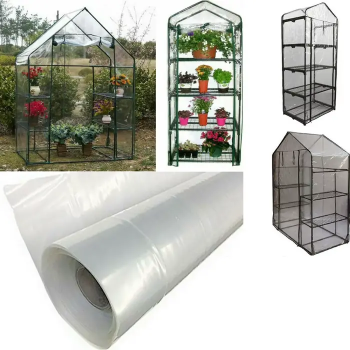Film Polyéthylène Transparent pour Serre, Culture Agricole, 0.04mm