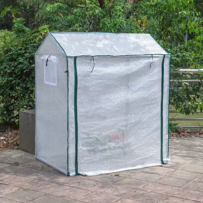 Maison fer Art succulente isolation hangar imperméable et anti-gel serre salle de fleurs fleur en pot tomate plantation
