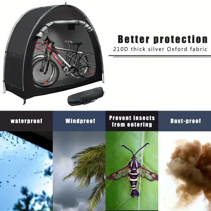 Abri de rangement pour vélo