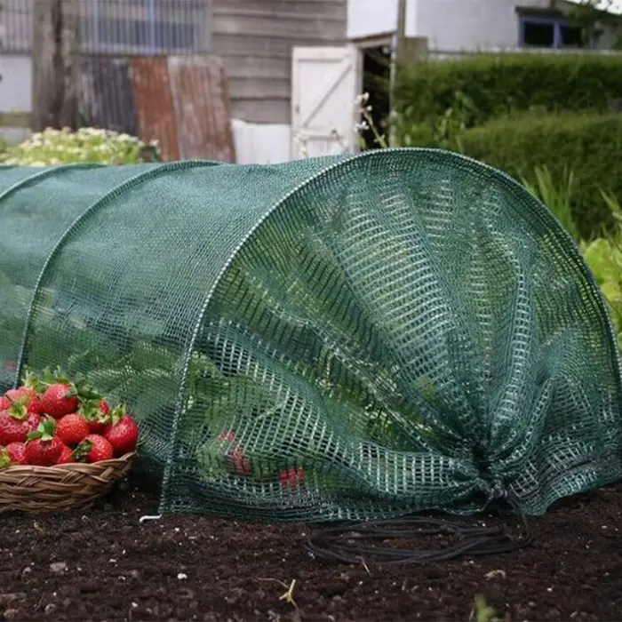 Tunnel de jardin en plastique pour serre agricole