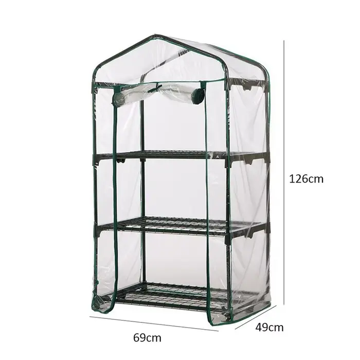 Bâche de remplacement pour serre, imperméable, transparente, robuste, pour jardin extérieur, protect