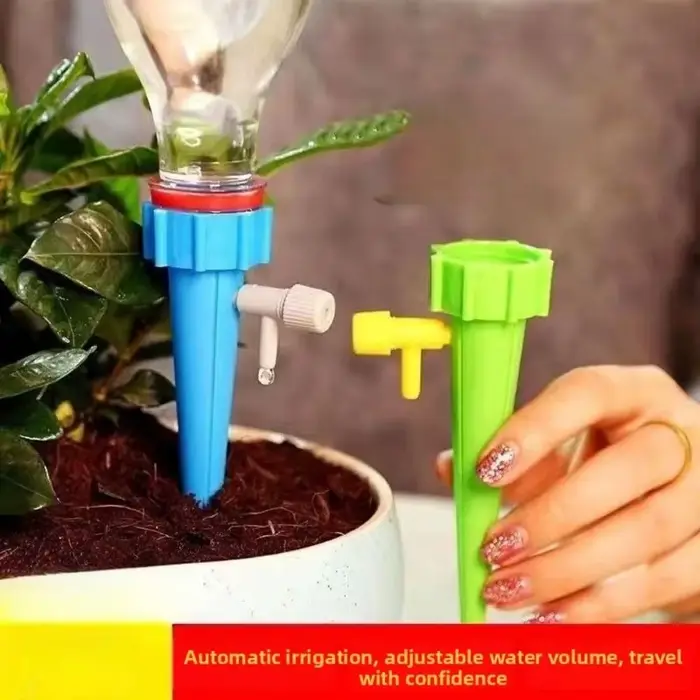 Lot de 12 dispositifs d'arrosage automatique pour plantes