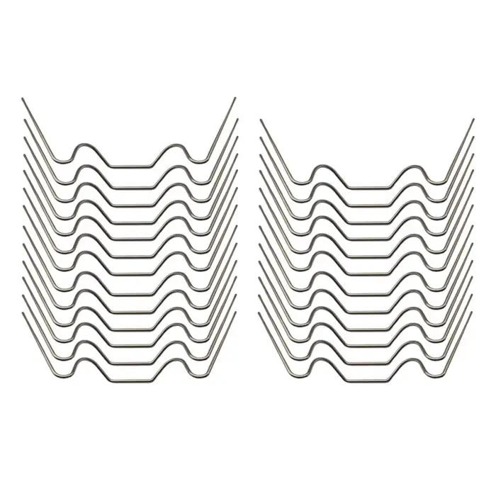 Clips de vitrage pour serre, 25 pièces, Clip métallique de Type W pour serres en verre