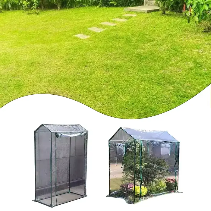 Pour la maison jardinage serre couverture PVC