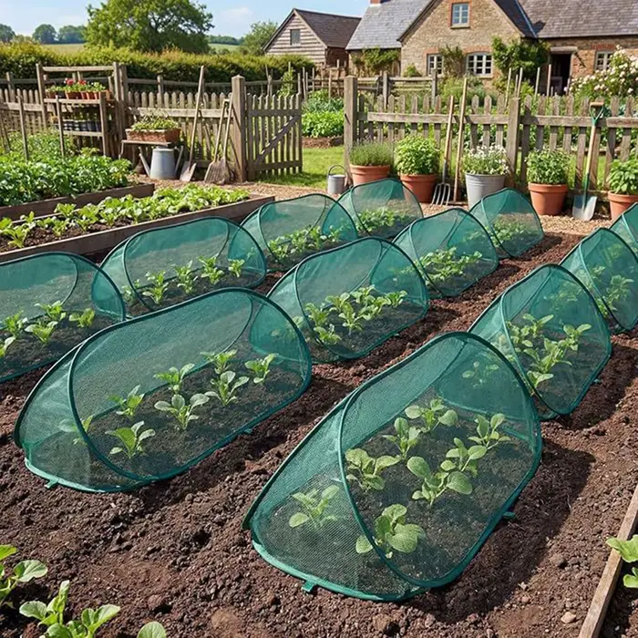 Couverture en filet pour plantes de jardin