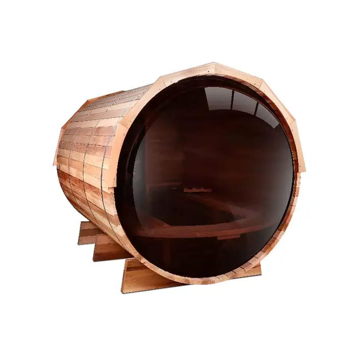 Sauna extérieur personnalisé pour 4 à 8 personnes