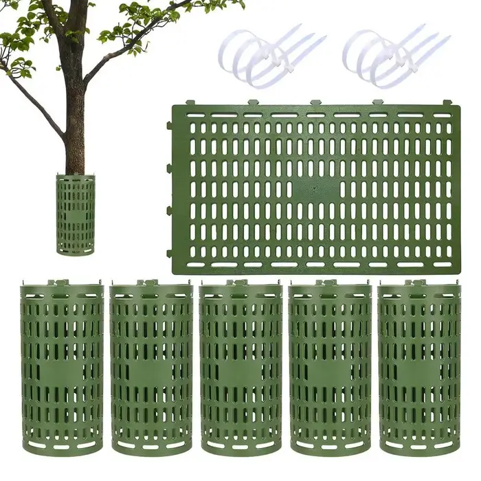 Protecteur de tronc d'arbre ajustable pour diverses tailles d'arbres ou de plantes