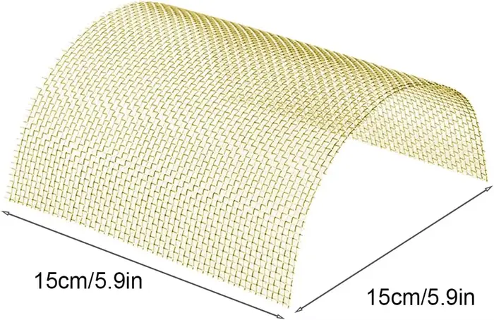Tissu de protection en maille métallique